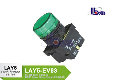 LAY5（XB2）-EV63  green color  push button swithes with LED direct bulb included