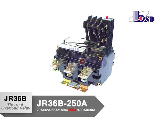 Three Phase Thermal Overload Device  660V Adjustable Setting Current