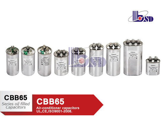 Refrigerator  AC Motor Run Capacitor Small Volume CBB65 Sh Capacitor 50/60Hz