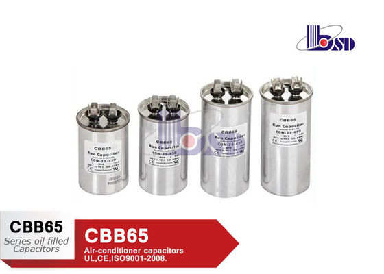 Refrigerator  AC Motor Run Capacitor Small Volume CBB65 Sh Capacitor 50/60Hz